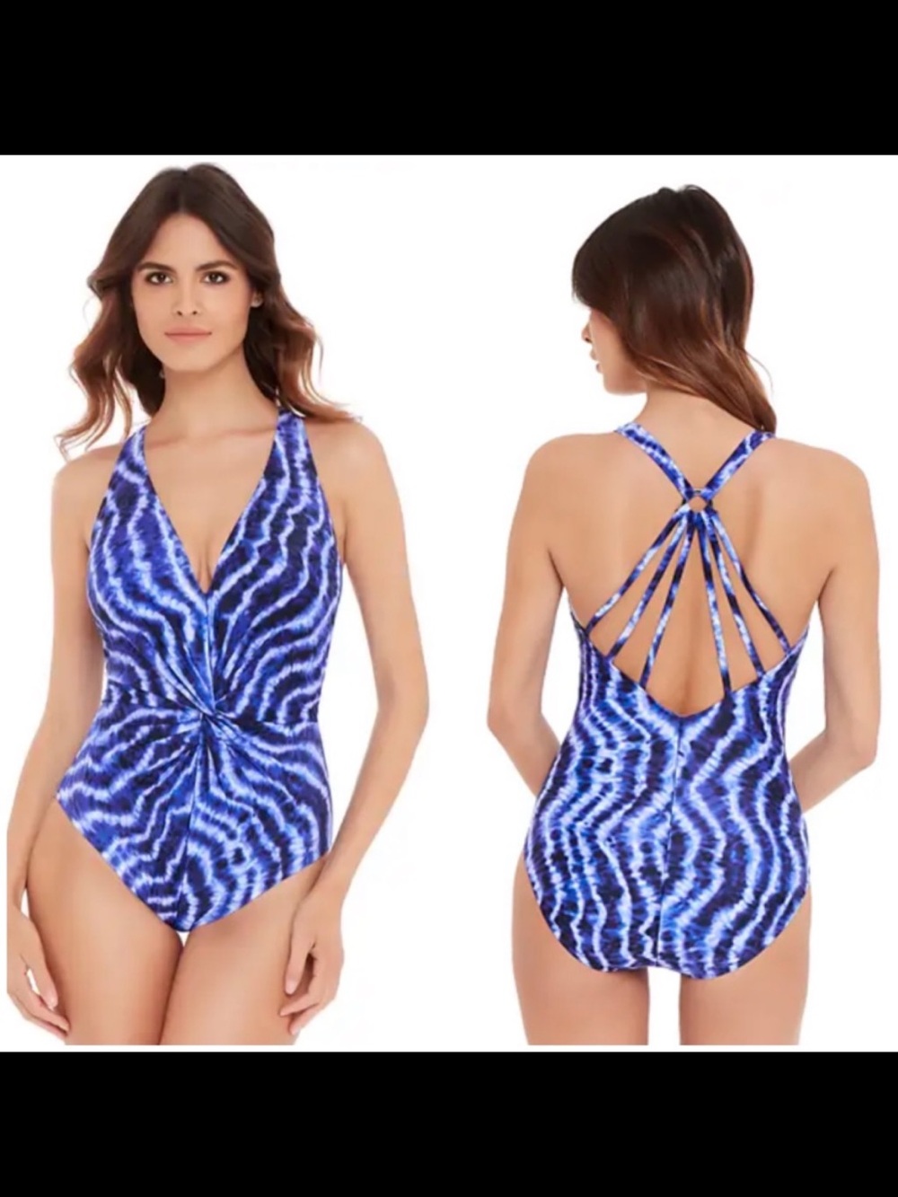 Magicsuit strappy back shaping swimsuit